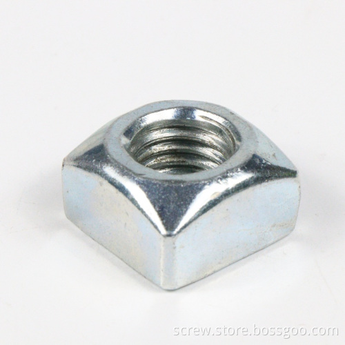 Carbon Steel Small Square M6 Nut Din 562